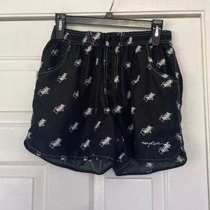 Beach shorts w/ beach chair design -Worn once